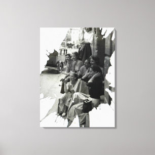 Paris Models   Canvas Print