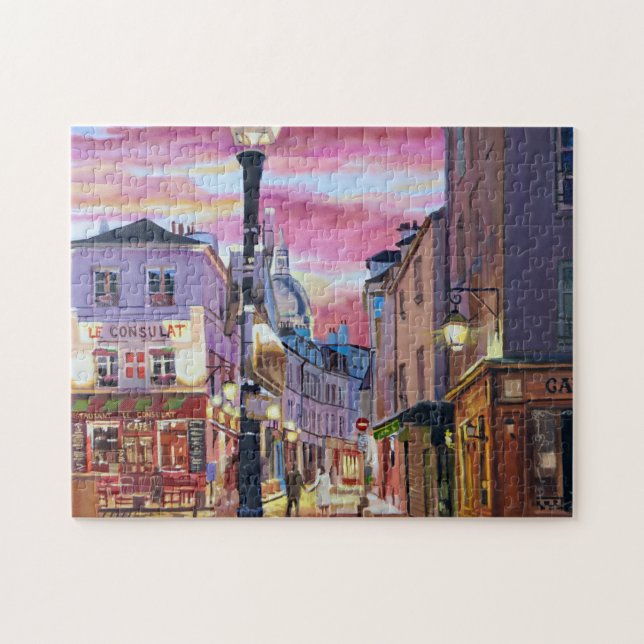 Paris Montmartre Jigsaw Puzzle (Horizontal)