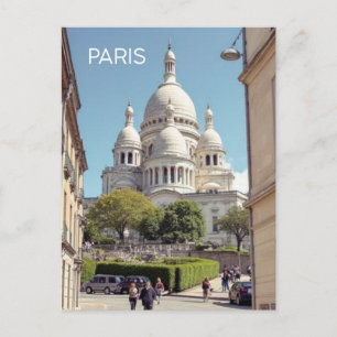 Paris Montmartre Postcard