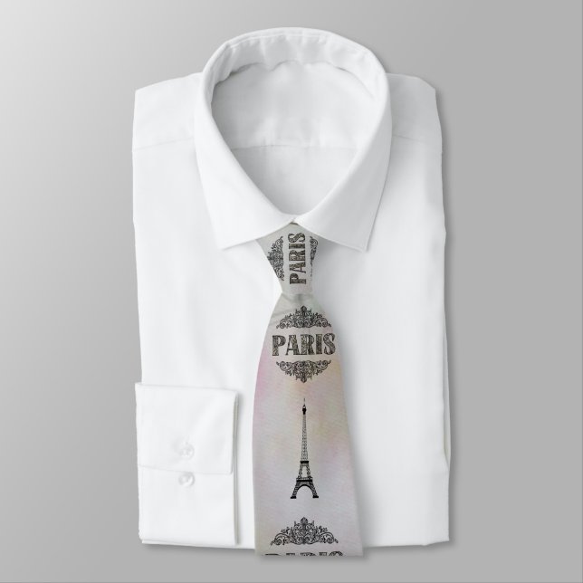 Paris Necktie (Tied)