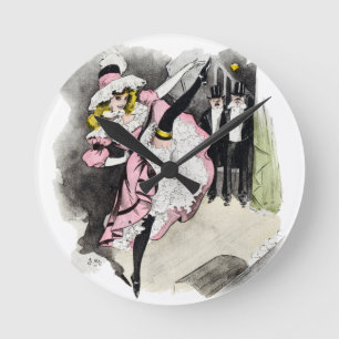 Paris Nightlife no.1 Round Clock