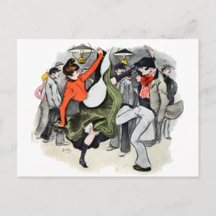 Paris Nightlife no.2 Postcard