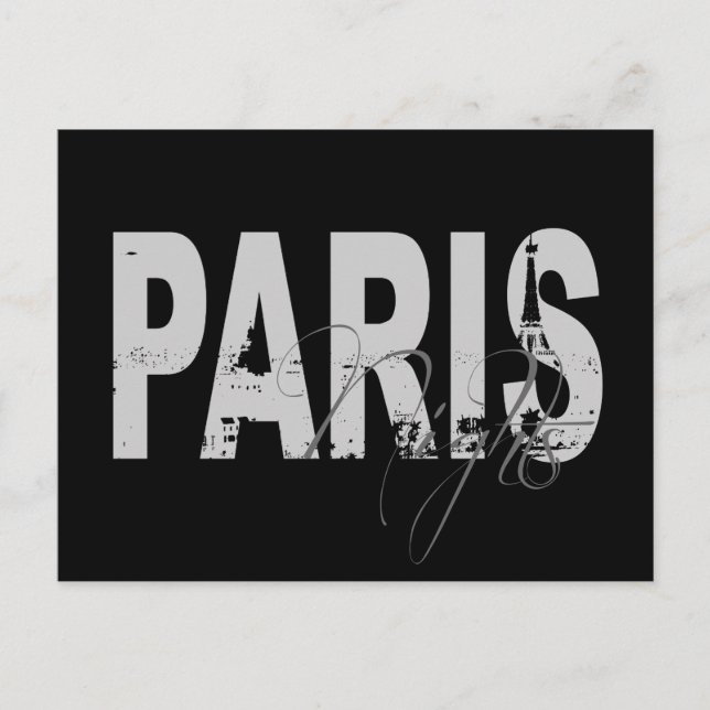 Paris Nights Postcard (Front)