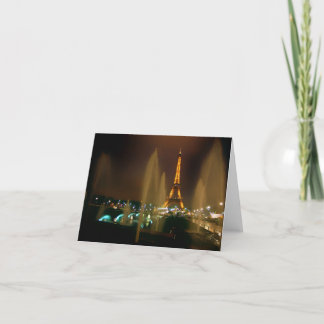 Paris Note Card