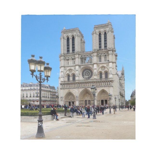 PARIS Notre Dame Notepad (Front)