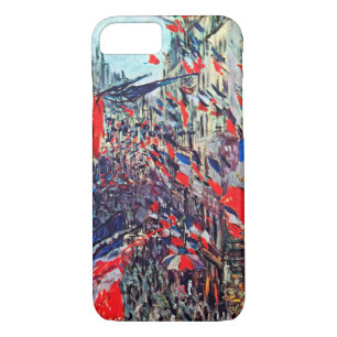 Paris on National Day, Claude Monet Case-Mate iPhone Case