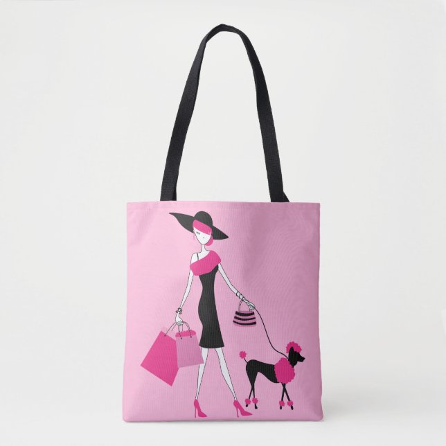 Paris Ooo, La La! Tote Bag (Front)