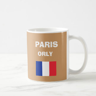 Paris Orly CDG Airport Mug