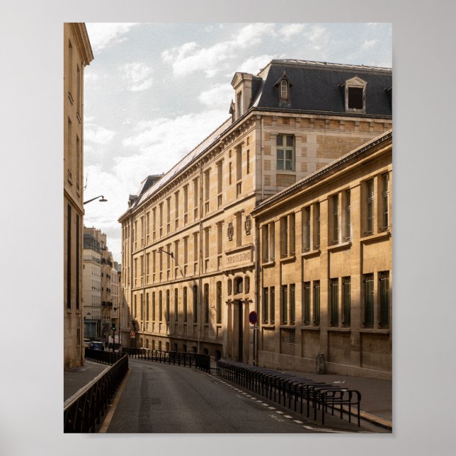 Paris Pantheon Poster (Front)