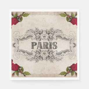 Paris Paper Napkin