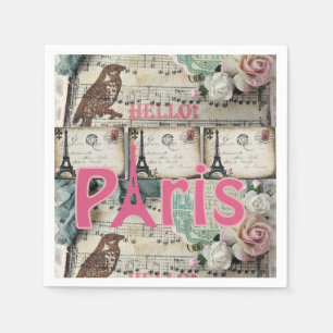 Paris, Paper Napkins