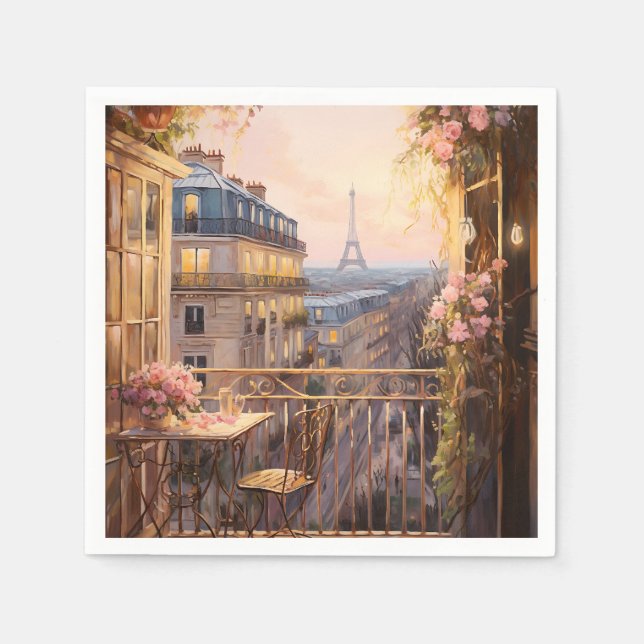 Paris Paper Napkins (Front)