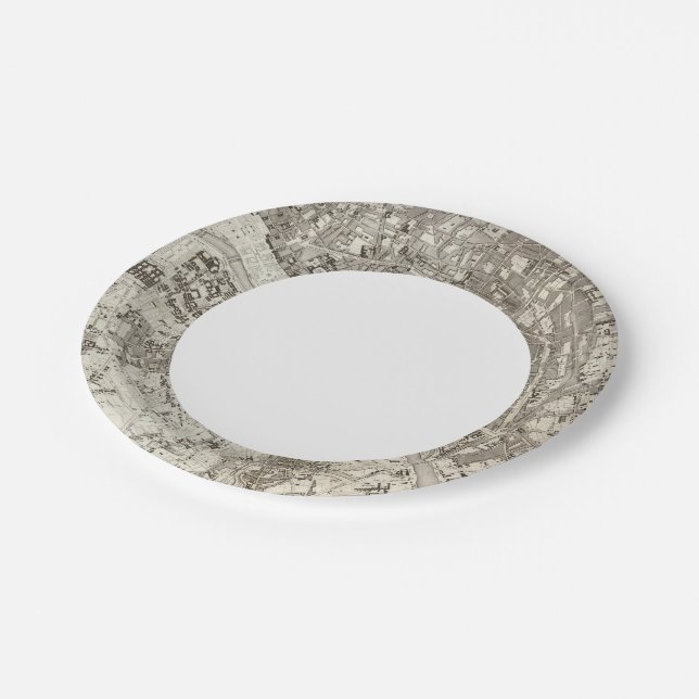Paris Paper Plate (Angled)