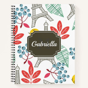 Paris Pattern Notebook