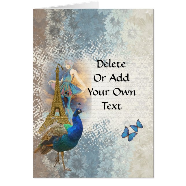 Paris peacock collage (Front)