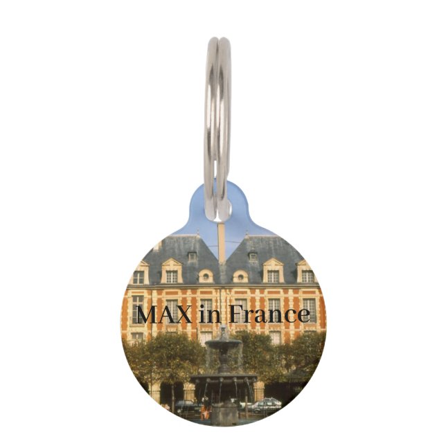 Paris Pet Tag (Front)