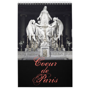 Paris Photography Montmartre Sacré-Coeur photo ar Calendar