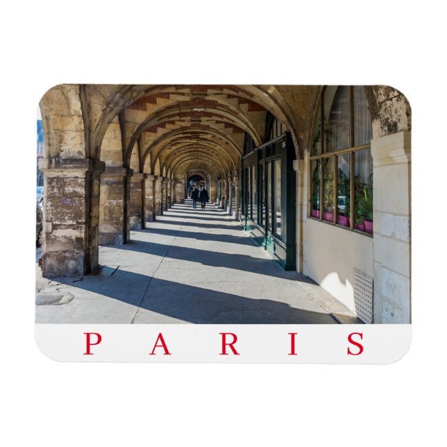 Paris Place des Vosges fridge magnet (Horizontal)