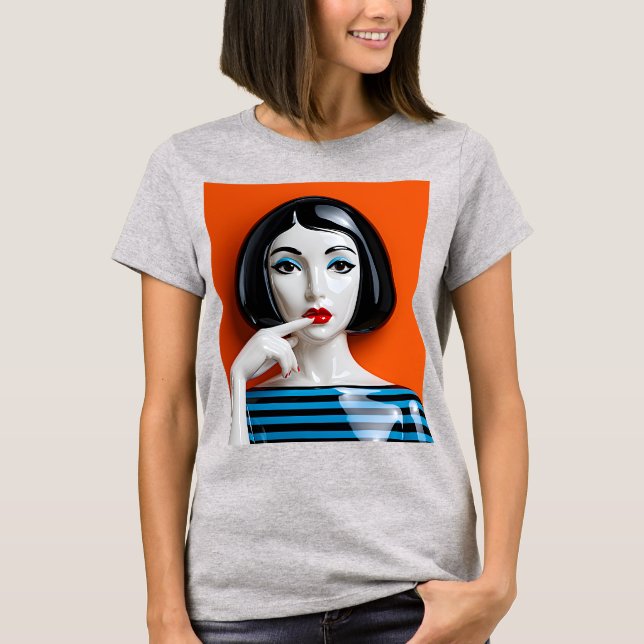 Paris Pop Statement T-Shirt (Front)