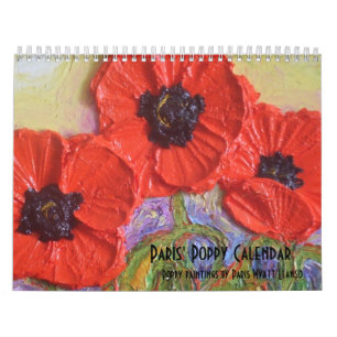Paris' Poppy Calendar