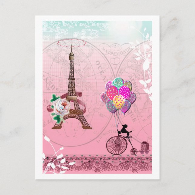 Paris Postcard (Front)
