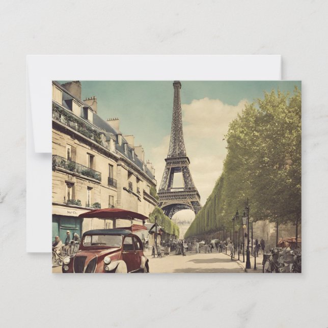 Paris Postcard (Front)