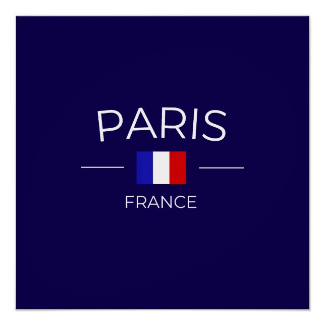 Paris Poster (Front)