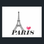 Paris poster<br><div class="desc">Paris poster for your home / office decor</div>