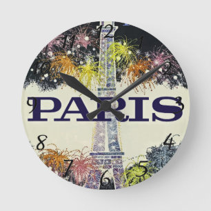 Paris:Poster Clock