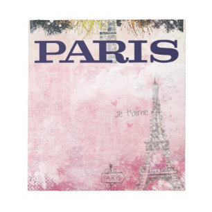 Paris: Poster Notepad