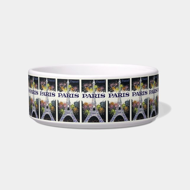 Paris: Poster Pet Bowl (Front)