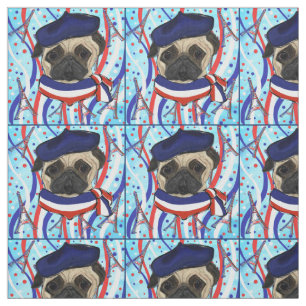 PARIS PUG FABRIC