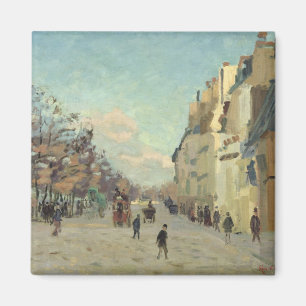 Paris, Quai de Bercy, Snow Effect, c.1873-74 Magnet