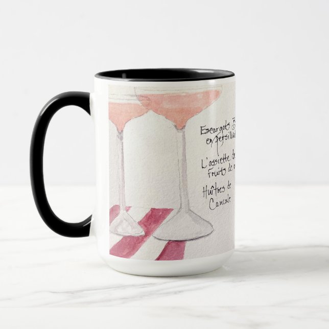 Paris Restaurant Mug: La Mascotte Mug (Left)