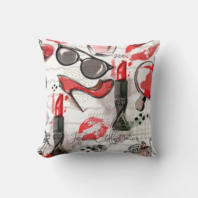 Paris Reversible Pillow (Front)