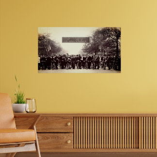 Paris-Roubaix Before The Start April 19 1896 Poster