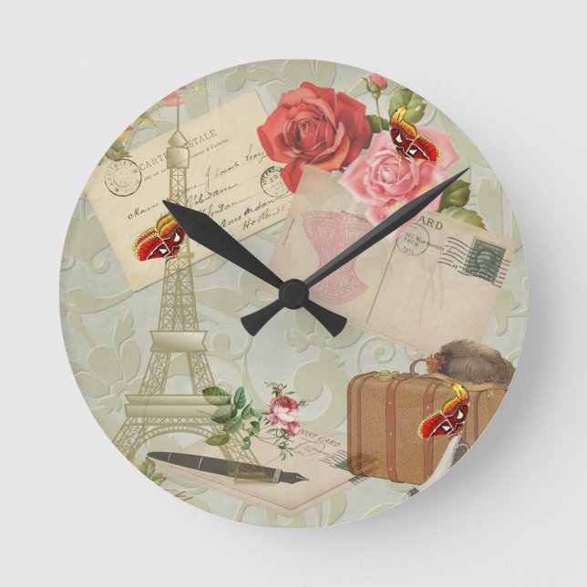 Paris Round Clock (Front)