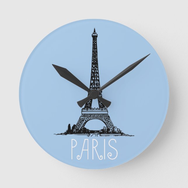 Paris Round Clock (Front)