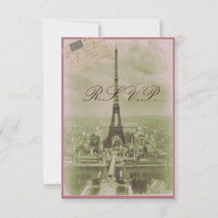 Paris Rsvp Card