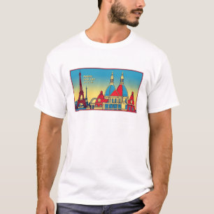 Paris Skyline 1 T-Shirt