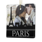 Paris Skyline Eiffel Tower Couples' Christmas