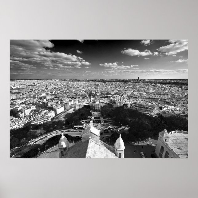Paris Skyline (III) Poster (Front)