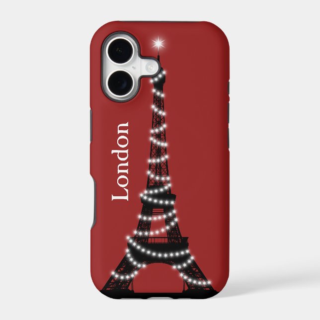 Paris Sparkles Everywhere iPhone 5 Barely There (Back)