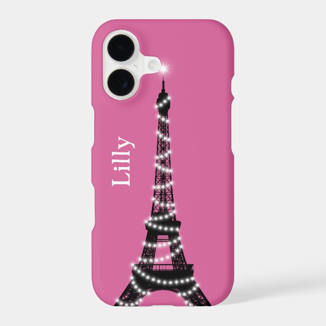 Paris Sparkles Everywhere iPhone 7 Case (Back)