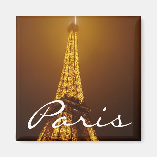 Paris square magnet (Front)