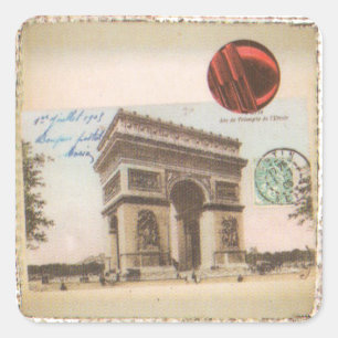 Paris Square Sticker