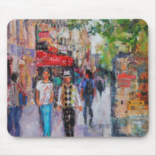 Paris Street Mouse Pad
