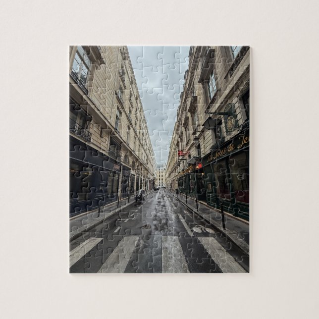 Paris Street Puzzle (Vertical)
