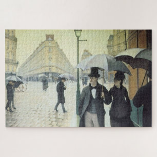 Paris Street, Rainy Day by Caillebotte Jigsaw Puzzle