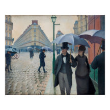 Paris Street; Rainy Day by Gustave Caillebot